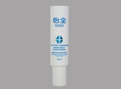 China D25mm 20-60ml Custom Soft Plastic Cream Tube Packaging With Screw On Cap for sale