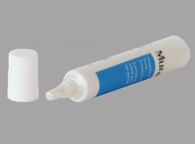 China Custom Cosmetic Tubes D13mm 1-5ml Empty Long Nozzle Eye Cream Cosmetic Tube Packaging With Cap for sale