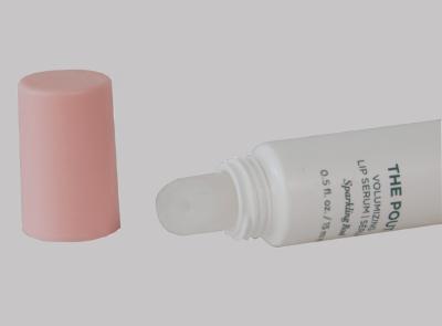 中国 D19mm 10-25ml  Squeeze Custom Cosmetic Tubes  Plastic  TPE Lip Gloss Tube 販売のため