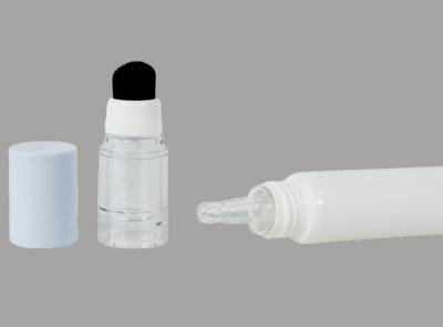 China Plastic Dropper Cosmetic Tube Packaging Eye Cream Essence Tube With Sponge Head Detachable en venta