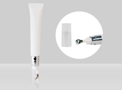 China D22mm Metal Applicator Empty Custom Cosmetic Eye Cream Massage Serum Tube for sale