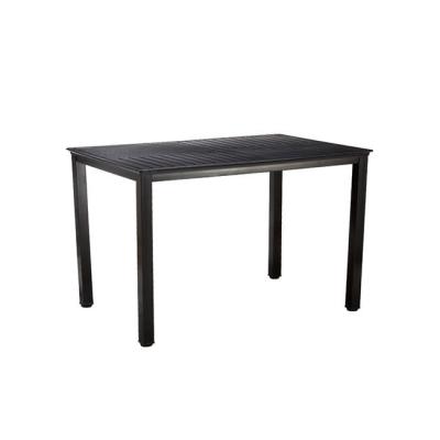 China Outdoor Polywood Garden Table 160 X 90cm Plastic Wood Splicing Leisure Table for sale