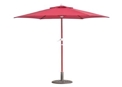 China 2.25m Outdoor Sun Parasol Garden Umbrella Rust Protection for sale
