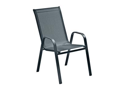 China Portable Textilene Stacking Garden Chairs For Outdoor And Indoor for sale