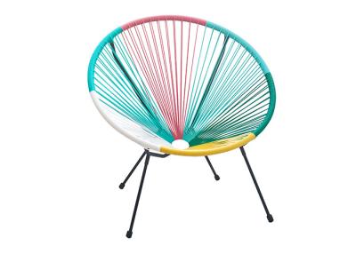 China High Density Weaving Garden Rattan Chair , Stackable Rattan Patio Chairs for sale