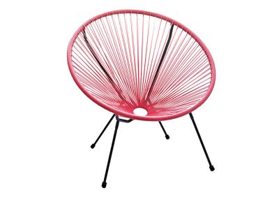 China OEM ODM K.D. Metal Garden Rattan Chair All Weather Resistant For Courtyard for sale