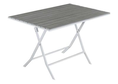 China Lightweight Collapsible Aluminum Table with Weather Resistant for sale