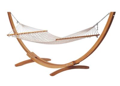 China Altura de suspensão exterior da rede 132cm da cadeira de Bsci do jardim de madeira portátil à venda