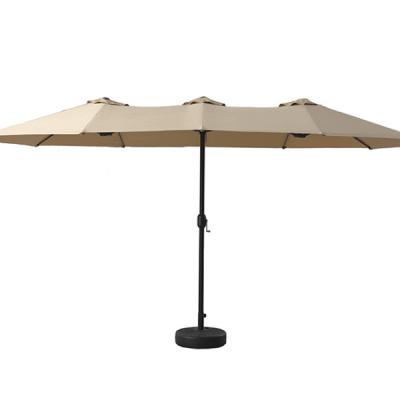 China Garden Double Head Patio Parasol Outdoor 200x400M Customized for sale