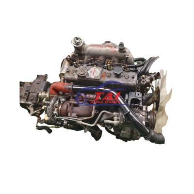 China Japan Second Hand Isuzu Engine 4JB1 / 4JB1T Turbo Diesel Engine for sale