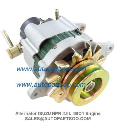 China 2912760000 8970237331 Alternator NPR Models Isuzu 3.9L - 4BD1 Engine Alternador en venta