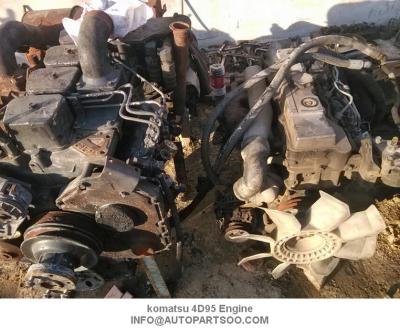Chine KOMATSU utilisée 4D95 a utilisé des moteurs d'importation de Japonais, KOMATSU circulent en voiture le moteur et les pièces de rechange à vendre