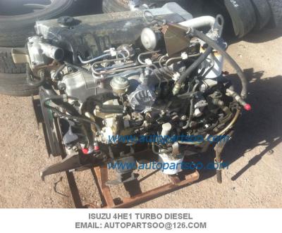 China High Performance Isuzu Marine Diesel Parts 4he1 Turbo Diesel Engine Competitive Price for sale