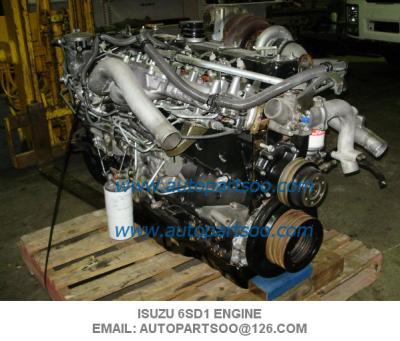 China Motor diesel japonês usado Assy do motor 6WG1 6HK1 6HK1T 6RB1 6SD1 6BG1 6BG1T 6BD1 do motor de Isuzu 6SD1 à venda