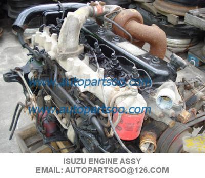 China Reconditioned Isuzu Engine Spare Parts 6BD1T 6BD2T 6BGT Engine Assembly Spare Parts for sale