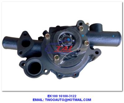 China EK100 16100-3122 Water Pump, HINO Ek100 Water Pump 16100-3122 For Truck Spar Parts for sale