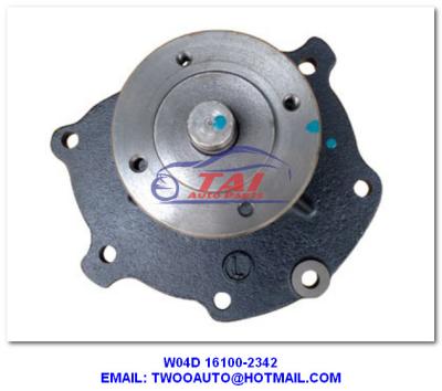 China W04D 16100-2342sbc Power Steering Pump For Hino , FC166 W04D Water Pump 16100-2342 for sale