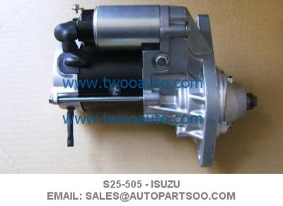 Chine S25-505 8970958112 - ISUZU Starter Motor ISUZU 4HF1 4HG1 4HJ1 Starter 24V à vendre