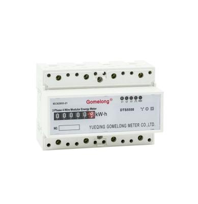 China Three Phase Rf Remote Control Din Rail Zigbee Universal Wireless Energy Meter for sale