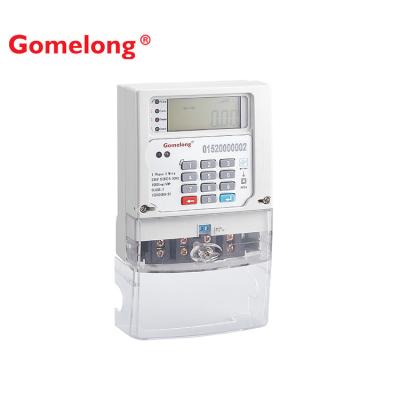 China New Style DDSY5558 STS Prepaid Digital Ami Electricity Energy Consumption Meter for sale