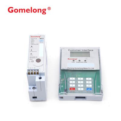 China Split PLC Power Rail Prepaid Electric Electricity Meters for sale