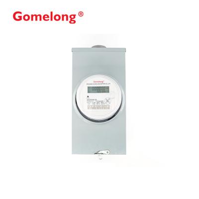 China Professional DDS5558 Ethernet Energy Meter Box Electric Meter Socket Base for sale