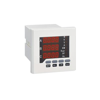 China Modbus Smart Three Phase Panel Electrical Power Meter for sale