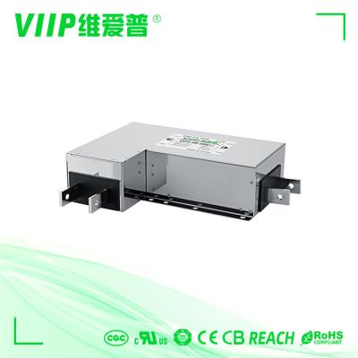 China VIIP 60VDC Plug In Power Line Noise Filter Emi Filter 30A for sale