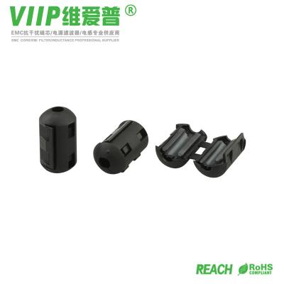 China 7mm Soft Snap On Ferrite Choke Core Magnet High Frequency for sale