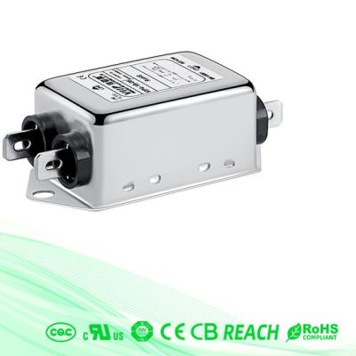 中国 Lab Equipment Power AC EMC Special Single Phase EMI Filters With Wire Leads 販売のため