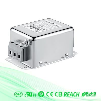 中国 最高最高の漏出現在の115VAC/60HZ 1.4mAを用いる良質380/440/480/600V ACフィルター。最高250VAC/60HZ 2.5mA 販売のため