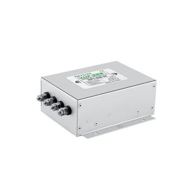 China Advanced Inverter EMI Filter Insertion Loss 50dB Min Line To Line 2700VDC Rated Current 1A-100A en venta