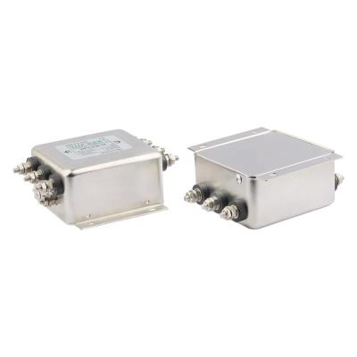 China 3 Phase EMI Filter with Metal Enclosure for Superior Noise Suppression for sale