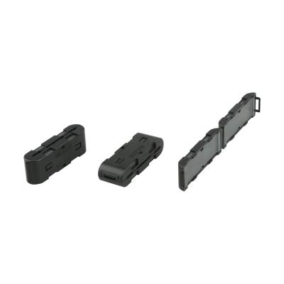 China Black Flat Ferrite Core For Power Supplies With High-Temperature Resistance for sale