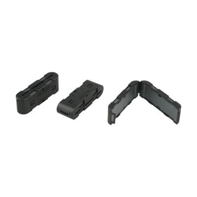 China Black Flat Ferrite Core Customized Core Size for High-Temperature Applications for sale