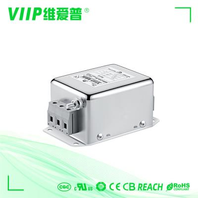 China Three Line 3 Phase Ac Line Filter 2250VDC Mains Emi Filter for sale