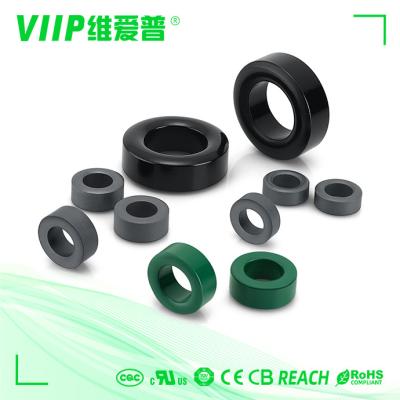 China VIIP RFI EMI Noise Magnetic Ferrite Ring Core Black Plastic Shell for sale