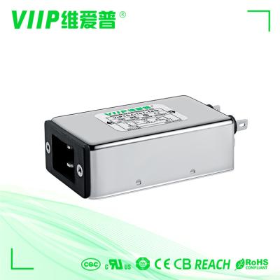 China IEC Socket Emi Power Line Filter 3A Single Phase CE TUV ROHS for sale