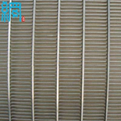 China Flat Wedge Wire Slotted Screen (ISO9001 Factory) for sale