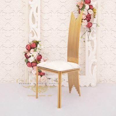 China Event Furniture Netting Modern Back Wedding High Chair For Party Events for sale