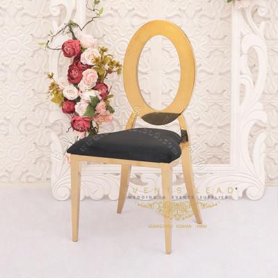 China Minimalist Black Velvet Hotel Furniture Removable Oval Back Event Chairs Wedding for sale