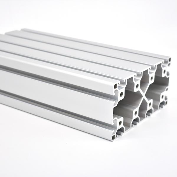 Quality Modular aluminium frame profiles 80x120 aluminum profile/ T slot profile for for sale
