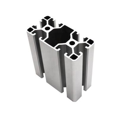 China Factory custom anodized 6063 t slot extrusion 80 20 aluminum profile for sale
