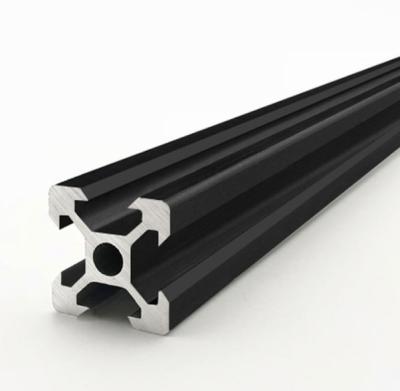 China 20x20 industrial aluminium profile frame material t slot t track extrusion 2020 aluminium profile for sale