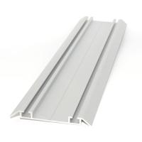 Quality Factory Aluminium Double Sided Lower Sliding Door Track Profile / Aluminium for sale