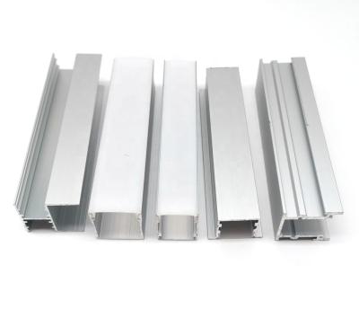 China aluminum extrusion 6063 Profile housing channels for led strip light,u-profile for sale