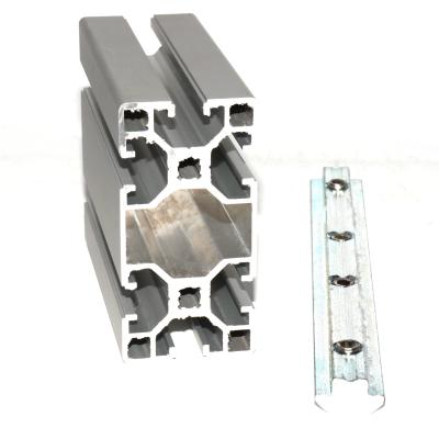 China 30*60 40*80 t slot aluminium extrusion profiles for industry workbench T-slotted aluminum frame for sale