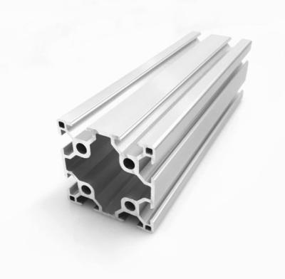 China Industrial European standard 4080 aluminum T Slot  Extrusion alloy profile for CNC 3D printer framing for sale