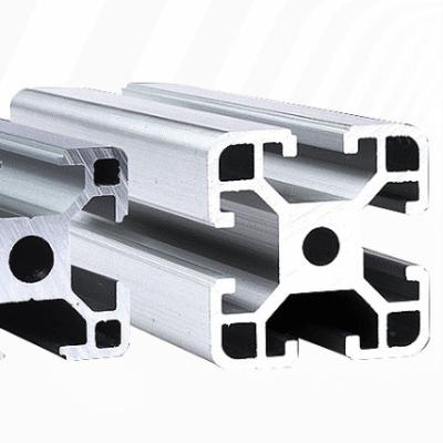 China aluminum t slot linear rail profile 2020 4040 8020 3090 30120 v slot aluminum extrusion for sale