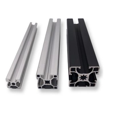 China Black Aluminum extrusion profiles 20x20 aluminum Aluminum T Slot 2020 V Slot for sale